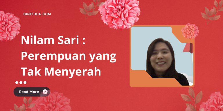 Banner blog Nilam Sari perempuan yang tak menyerah